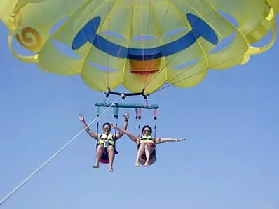 Cancun Parasail open schedule ticket (no transportation)