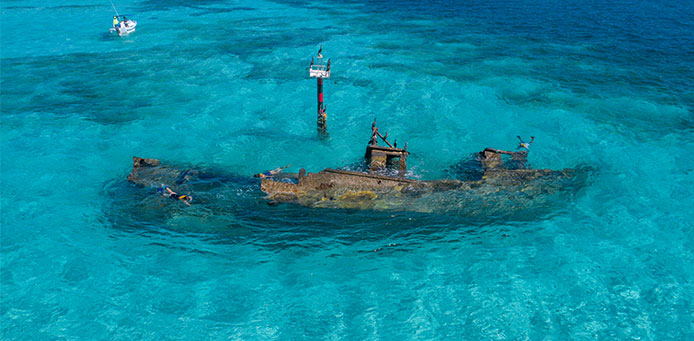 Marina Punta Norte-Cancun Shipwreck snorkeling